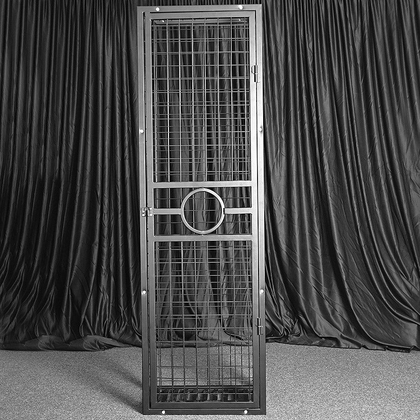 bdsm metal punishment standing cage