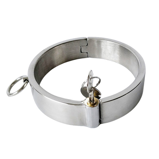 High-Quality Stainless Steel Collars for BDSM