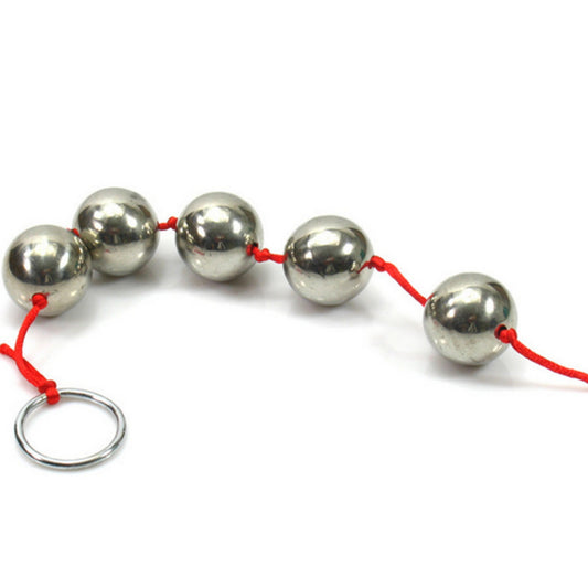 Premium Metal Anal Beads: Safe, Smooth & Stimulating for Ultimate Pleasure