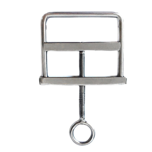 High-Quality Stainless Steel Scrotum Squeeze Clamps for BDSM Play
