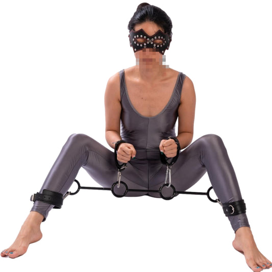 Leather and Metal Restraint: Unleash Your Inner Desires